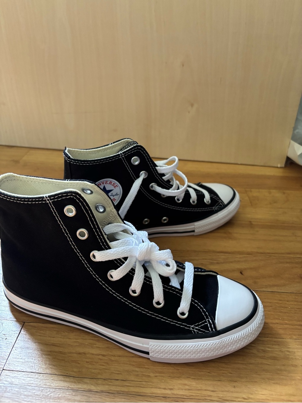 Converse Chuck Taylor All Star High Top Sneakers Youth Size 3 Black Canvas NEW